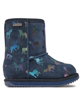 EMU Australia Schneeschuhe EMU Australia Rainbow Unicorn Brumby K12373 Dunkelblau