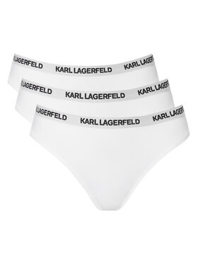 KARL LAGERFELD KARL LAGERFELD Conjunto de tangas B1W47031 Blanco