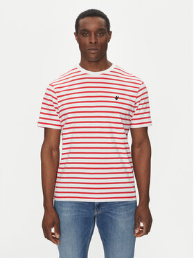 Save The Duck Save The Duck Camiseta DT1743M BESY20 Rojo Regular Fit
