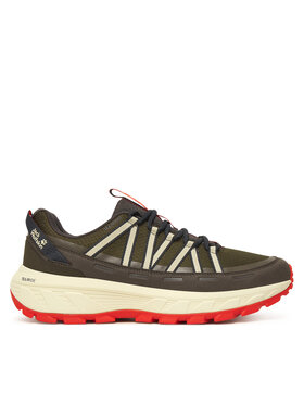 Jack Wolfskin Трекінгові черевики Jack Wolfskin Wild Hike Texapore Low M A65577 Хакі