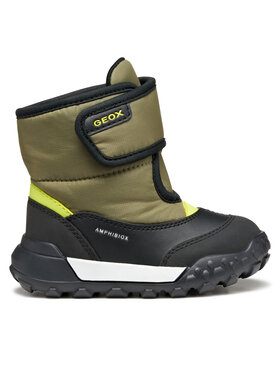 Geox Sněhule Geox B Trekkyup B Abx B566LA 054FU C3Y7N M Khaki