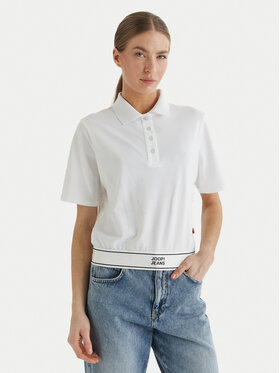 JOOP! Jeans JOOP! Jeans Поло Talena 10100104 30100660 Білий Modern Fit