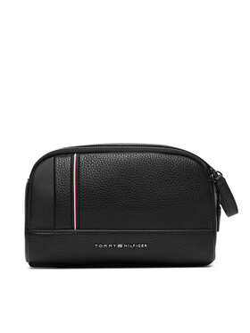 Tommy Hilfiger Kozmetická taštička Tommy Hilfiger Th Central Washbag AM0AM13748 Čierna