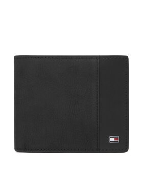 Tommy Hilfiger Peňaženka Tommy Hilfiger Th Soho Cc Flap And Coin AM0AM14503 Čierna
