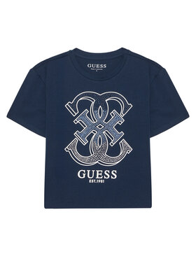 Guess Guess Футболка J6RI28 K6YW4 Cиній Regular Fit