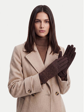 Nine West Γάντια Nine West CEO-NW-W6-001-AW26K Καφέ