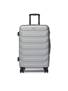 GINO ROSSI Vidējs koferis Gino Rossi GIN-M-003-05-SILVER Sudraba