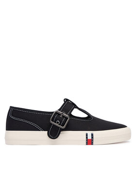 Tommy Jeans Sneakers aus Stoff Tommy Jeans Archive Y2K Mary Jane EN0EN03048 Schwarz
