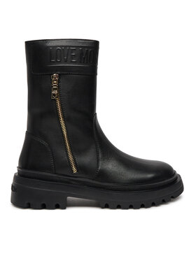 LOVE MOSCHINO Botki LOVE MOSCHINO JA24245G0LIA0000 Czarny