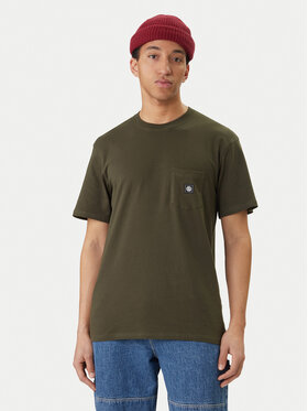 Element Element Camiseta Icon Label Pocket ELYKT00198 Verde Regular Fit