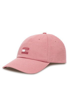 Tommy Jeans Gorra con visera Tommy Jeans Heritage AW0AW17580 Rosa