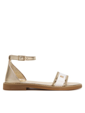 Tommy Hilfiger Sandále Tommy Hilfiger T4A2-34431-0517 D Zlatá