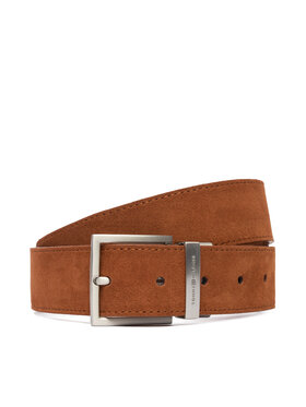 Tommy Hilfiger Pánsky opasok Tommy Hilfiger Hudson Rev 3.5 AM0AM13945 Hnedá
