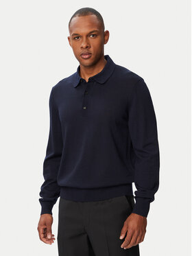 BOSS BOSS Polo H-Lancione 50565503 Azul marino Regular Fit