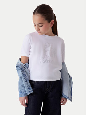 Guess Guess Camiseta J6RI38 K6YW4 Blanco Regular Fit