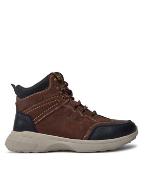 Lee Cooper Šnurovacia obuv Lee Cooper LCJ-24-33-2918MB Hnedá