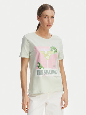 ONLY ONLY Camiseta Kita 15291465 Verde Regular Fit