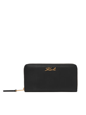 KARL LAGERFELD Pénztárca KARL LAGERFELD A1W32106 Fekete