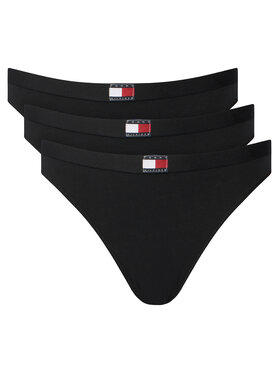 Tommy Hilfiger Tommy Hilfiger Conjunto de bragas UW0UW06141 Negro