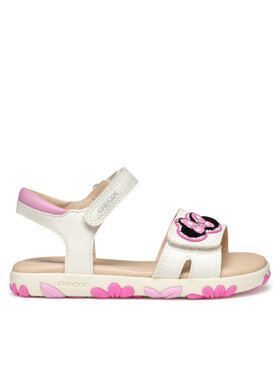 Geox Sandály Geox J Haiti J558ZD 000BC C1364 M Bílá