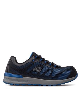 Skechers Īsi apavi Skechers Bulklin 77180EC/BLU Melns