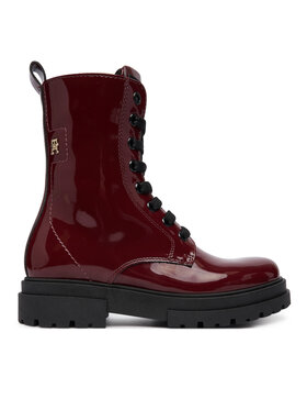 Tommy Hilfiger Зимни обувки Tommy Hilfiger T4A5-35173-0775 M Бордо