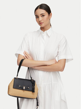 Guess Сумка Guess Maggie Straw HWWG97 53190 Бежевий