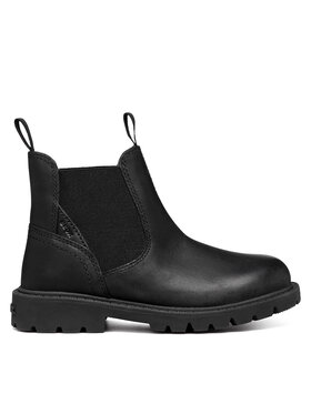 Geox Ghete Geox J Shaylax Boy J16FAA 00045 C9999 M Negru