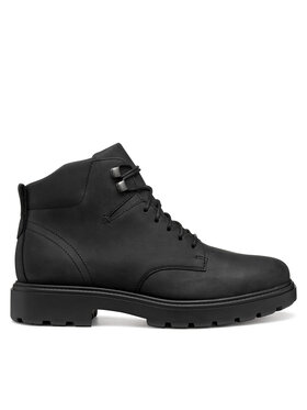 Geox Schnürschuhe Geox U Spherica Ec7 U56FRC 000FF C9999 Schwarz