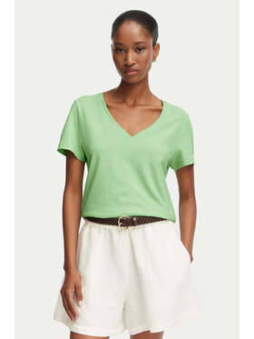 Tommy Hilfiger Tommy Hilfiger Camiseta WW0WW48704 Verde claro Regular Fit