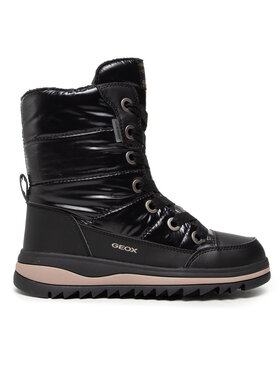 Geox Snehule Geox J Adelhide G.Babx A J16EWA 0LVBC C9999 S Čierna