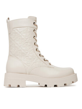 Guess Šnurovacia obuv Guess FLTYAN ELE10 Écru