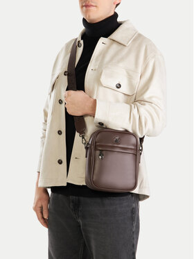 Beverly Hills Polo Club Torbica za okrog pasu Beverly Hills Polo Club CWBEO-BHPC-L-018-07. Temno rjava