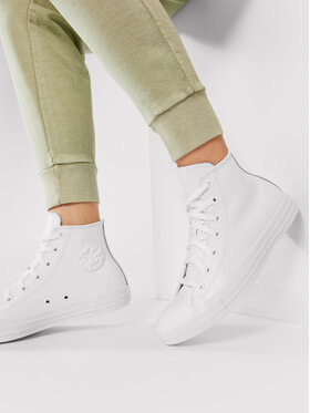 Converse Кеди Converse Ct A/S Lthr Hi 1T406 Білий