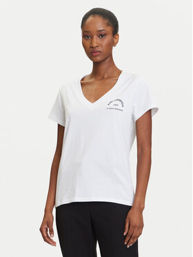KARL LAGERFELD KARL LAGERFELD Camiseta A3W17104 Blanco Regular Fit