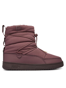 Puma Μπότες Χιονιού Puma Snowbae Wns 393920 Σκούρο καφέ