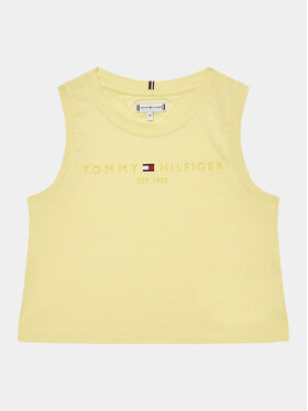 Tommy Hilfiger Tommy Hilfiger Top Essential KG0KG07262 D Giallo Regular Fit
