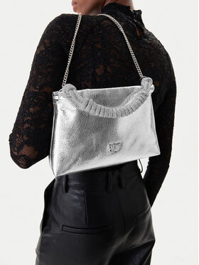 PINKO Сумка PINKO Mini Clutch+Manico SP Al 25-26 PLTT 105908 A2WD Срібний