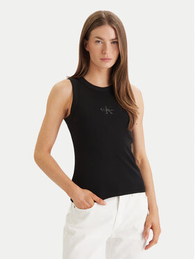 Calvin Klein Jeans Calvin Klein Jeans Top LV047E200G Negro Slim Fit