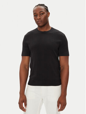 Calvin Klein Calvin Klein Marškinėliai Supima LV04LC333G Juoda Regular Fit