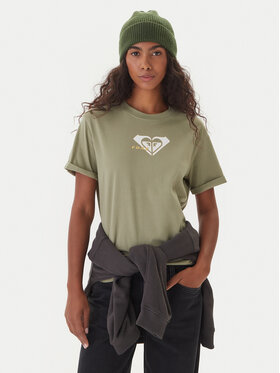 Roxy Roxy Camiseta Oceanregular ERJZT06078 Verde Regular Fit