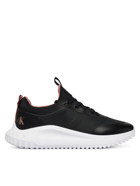 Calvin Klein Jeans Sneakers Calvin Klein Jeans Eva Runner Laceup Sock Mat Mix YW0YW02064 Schwarz