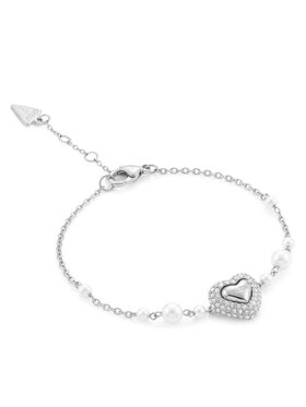 Guess Náušnice Guess JUBB06 009JW Strieborná