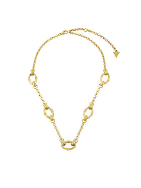 Guess Náhrdelník Guess JUBN05 167JW Zlatá