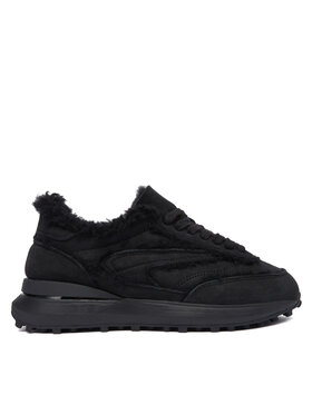 D.A.T.E. Снікерcи D.A.T.E. Athleta Shearling W431-AT-TD Чорний