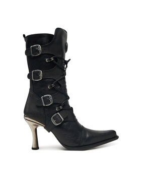 NEW ROCK Členková obuv NEW ROCK M-9373-S2 Čierna