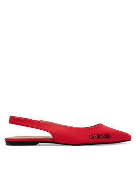 LOVE MOSCHINO Balerinos LOVE MOSCHINO JA11021G1MIM0502 Koralų