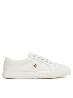 LAUREN RALPH LAUREN Tenisówki Lauren Ralph Lauren Janson II 802804598001 Biały