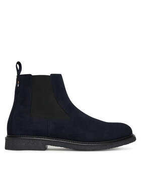 BOSS Kotníková obuv s elastickým prvkem BOSS Kope 50548076 Tmavomodrá