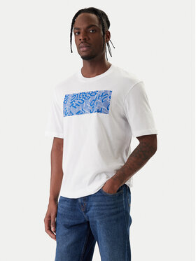 HUGO HUGO Camiseta Nierofix 50554369 Blanco Regular Fit